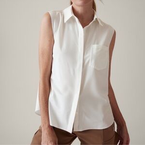 Athleta Everlasting Tank white size medium